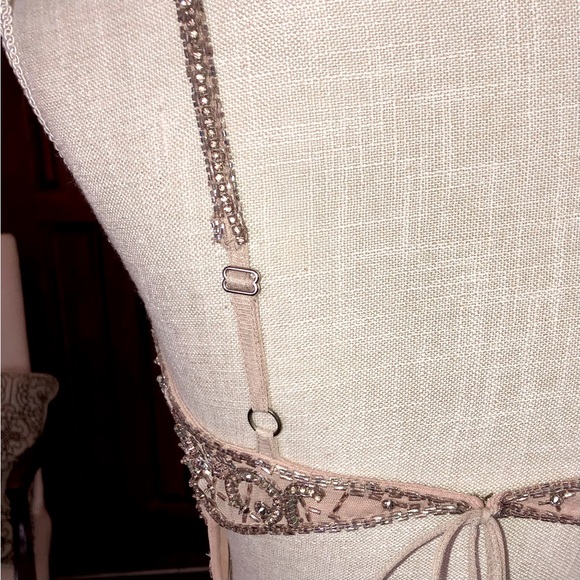 Sz 4 Dusty Rose Sherri Hill Cocktail - Picture 6 of 9